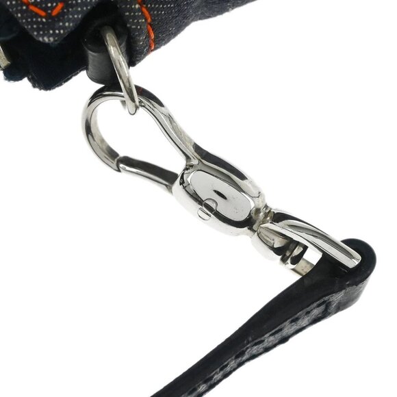 Christian Dior Navy Denim Trotter Saddle Handbag MC1005 184948 - Picture 3 of 10